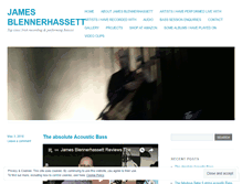 Tablet Screenshot of jamesblennerhassett.com